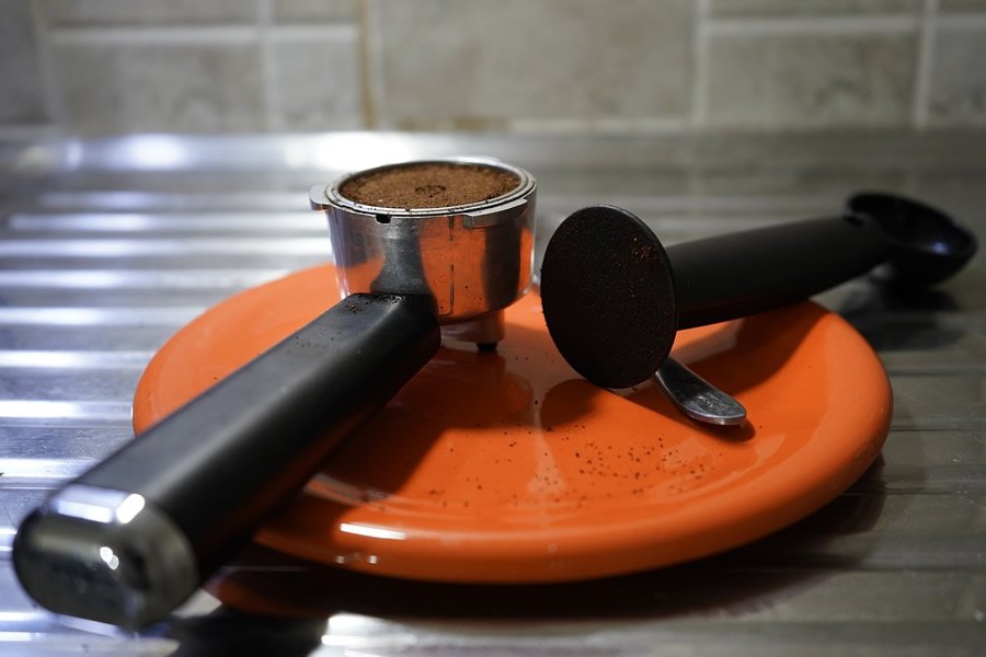 Prepare the Portafilter