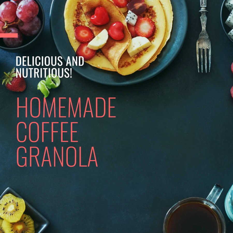 Easy Homemade Coffee Granola