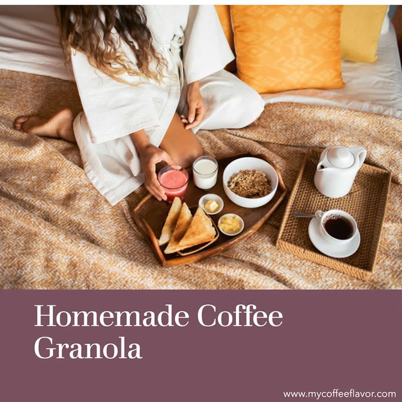 Easy homemade coffee granola - Morning Ritual