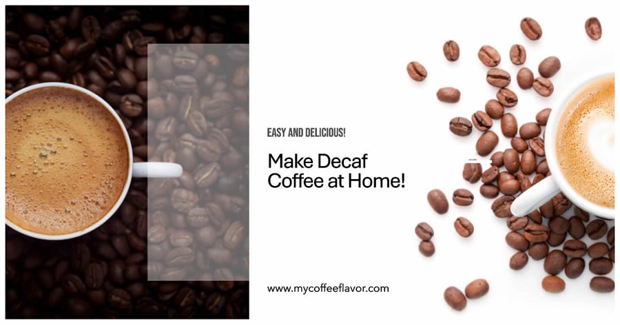 How to make decaf coffee at home!