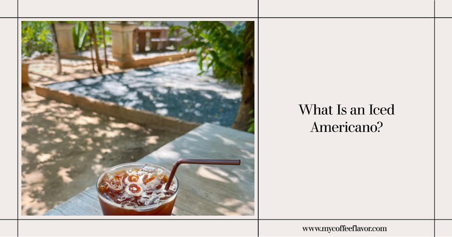 What is an Iced Americano