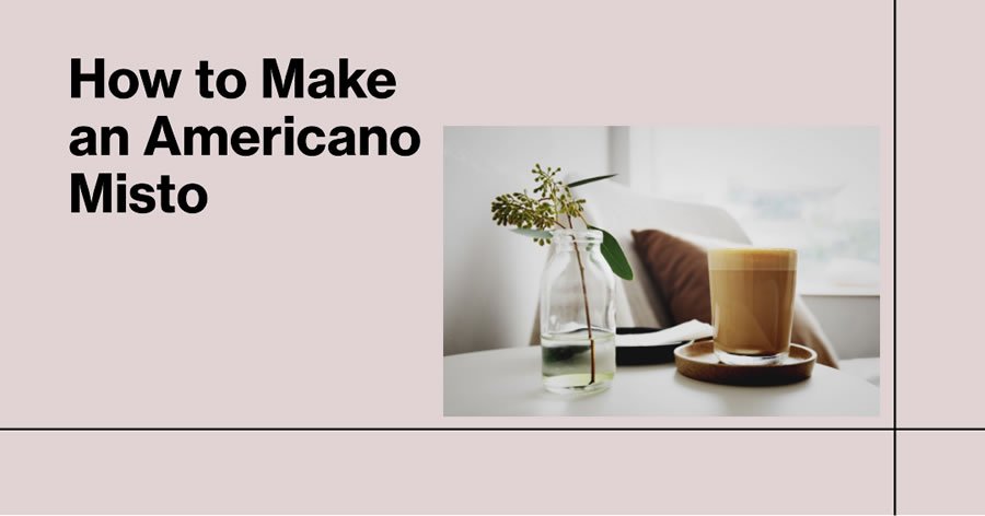 How to make Americano Misto