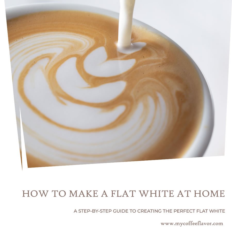 How to make a flat white at home