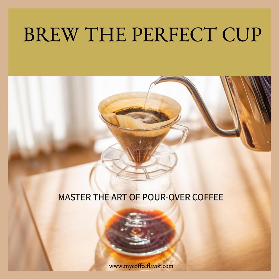 Pour-over coffee brewing
